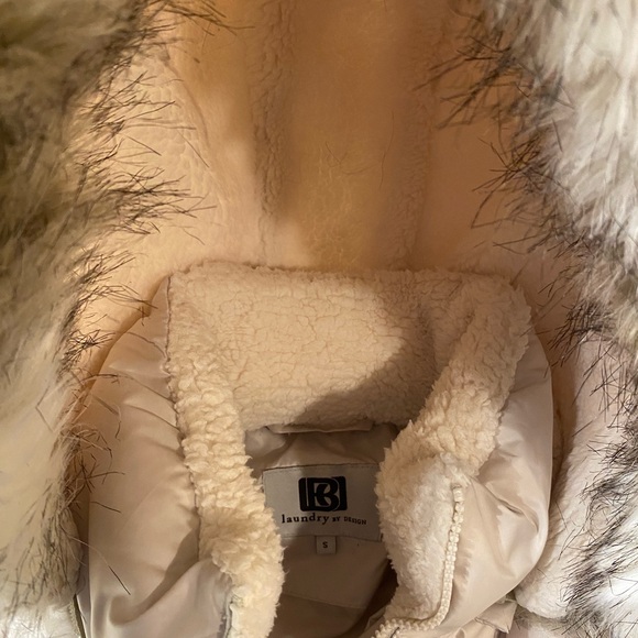 Laundry by Design Cream Puffer Coat - Picture 5 of 6